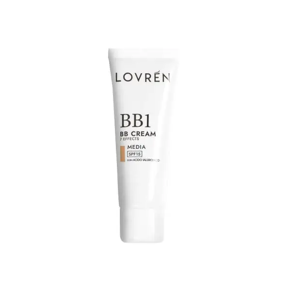 BB Cream Medium,BB1, SPF15, 25ml, Lovren