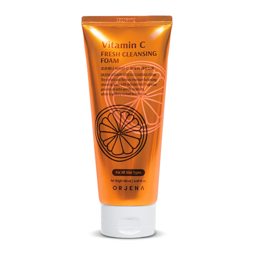 Spuma de curatare, Vitamin C Fresh Cleansing Foam, 180ml, Orjena