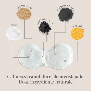 Plasturi termici menstruali - 3buc., Enroush