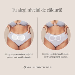 Plasturi termici menstruali - 3buc., Enroush