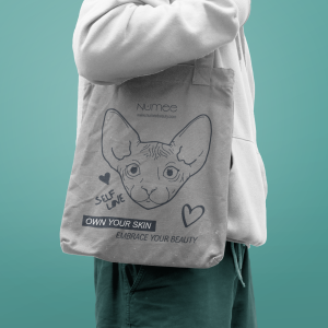 Tote Bag, bumbac organic 100%, Numee, 1 buc