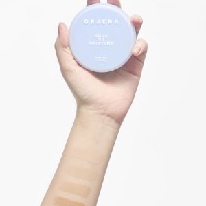 Cushion Aqua to Moisture + Refill, SPF50+PA+++, Orjena