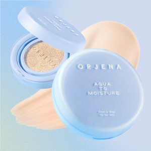 Cushion Aqua to Moisture + Refill, SPF50+PA+++, Orjena