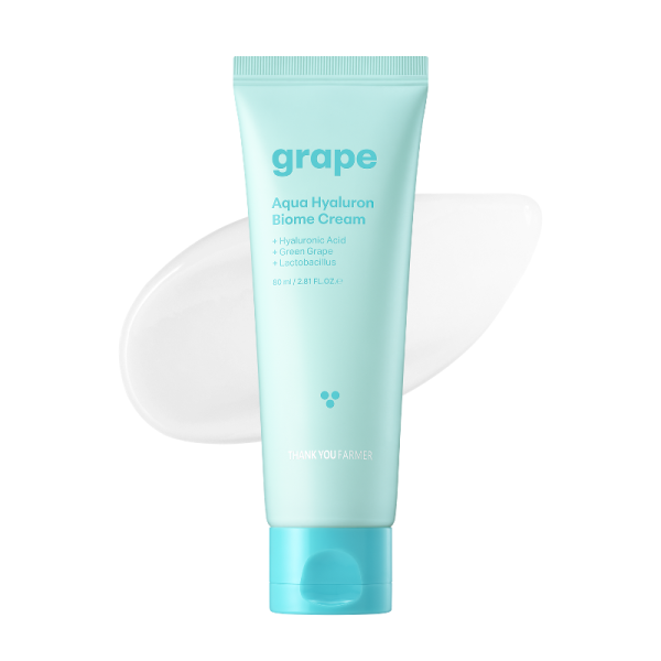Crema de fata Grape Aqua Hyaluron Biome, 80ml, Thank You Farmer