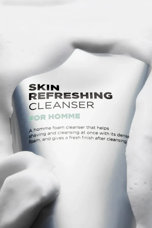 Skin Refreshing Cleanser For Homme, 120g, Dermafirm