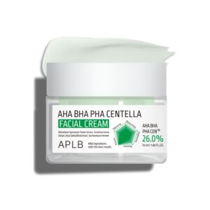 Crema exfolianta si calmanta cu AHA BHA PHA Centella, APLB, 55ml