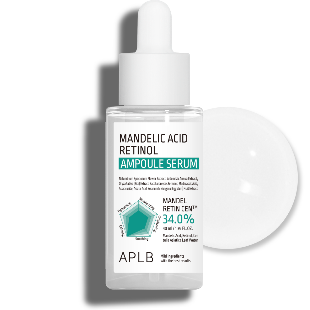 Ser anti-aging cu acid mandelic si retinol, APLB, 40ml