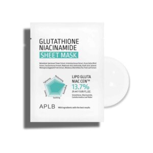 Masca servetel cu glutation si niacinamide, APLB, 25ml