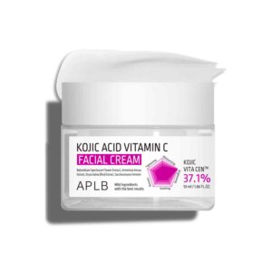 Cremă iluminatoare pete pigmentare cu acid kojic, APLB, 55ml