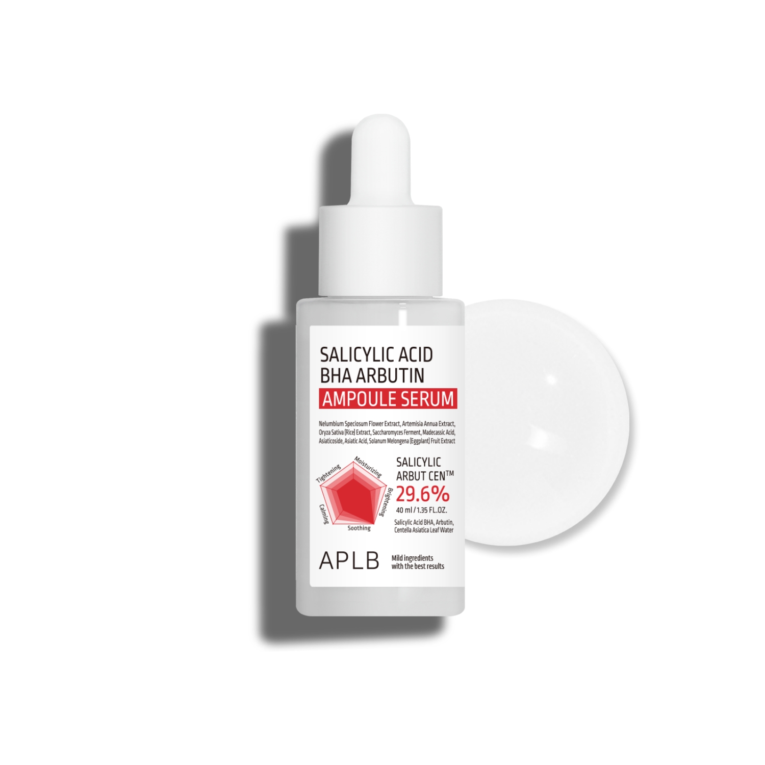 Ser depigmentant ten gras si acnee cu acid salicilic si arbutin BHA, APLB, 40ml