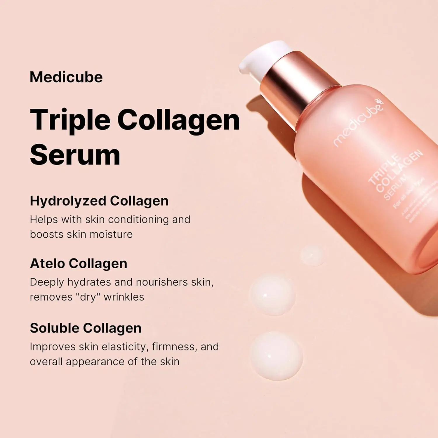 Ser facial pentru fermitate Triple Collagen, 55 ml, Medicube