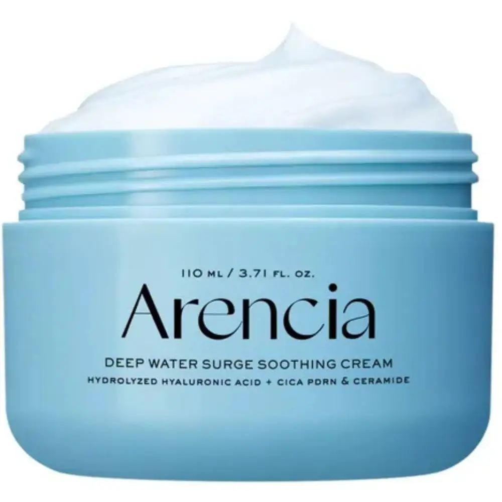 Cremă hidratantă și calmantă cu Cica PDRN si ceramide, Deep Water Surge Soothing Cream, 110ml, Arencia