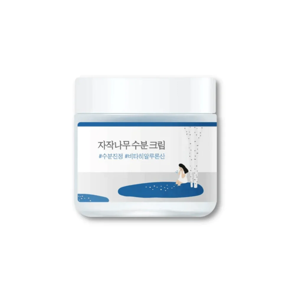 Cremă hidratantă pentru față, Birch Juice Moisturizing Cream, 80 ml, Round Lab