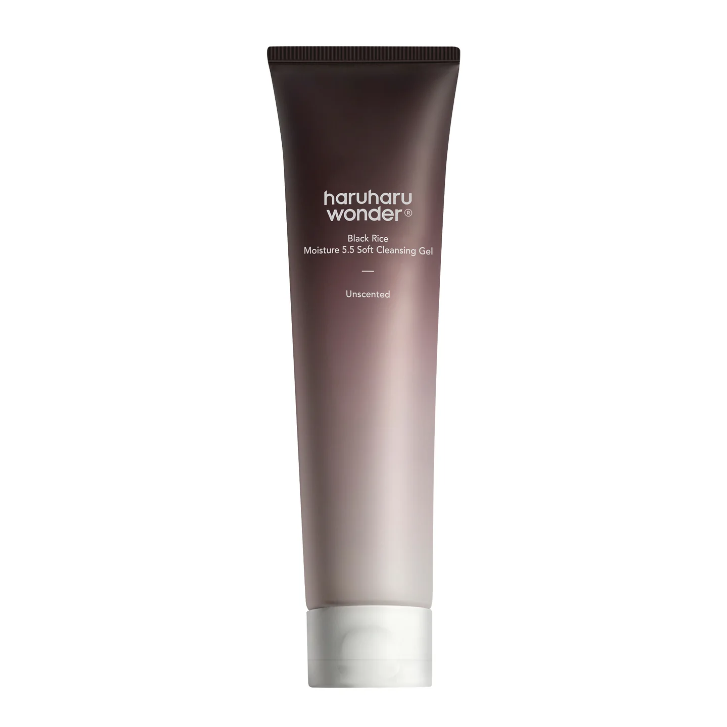 Gel de curățare blând cu orez negru fermentat, beta-glucan și trehaloză, Black Rice Moisture 5.5, 100 ml, Haruharu Wonder