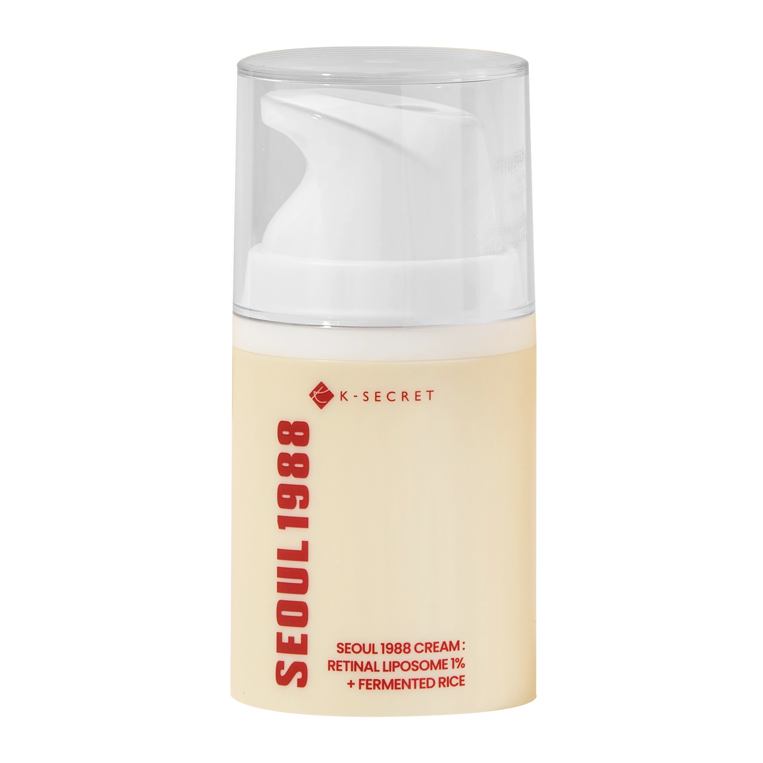 Cremă anti-aging cu retinal lipozomal și orez fermentat, Retinal Liposome 1% + Fermented Rice , 50 ml, KSECRET Seoul 1988