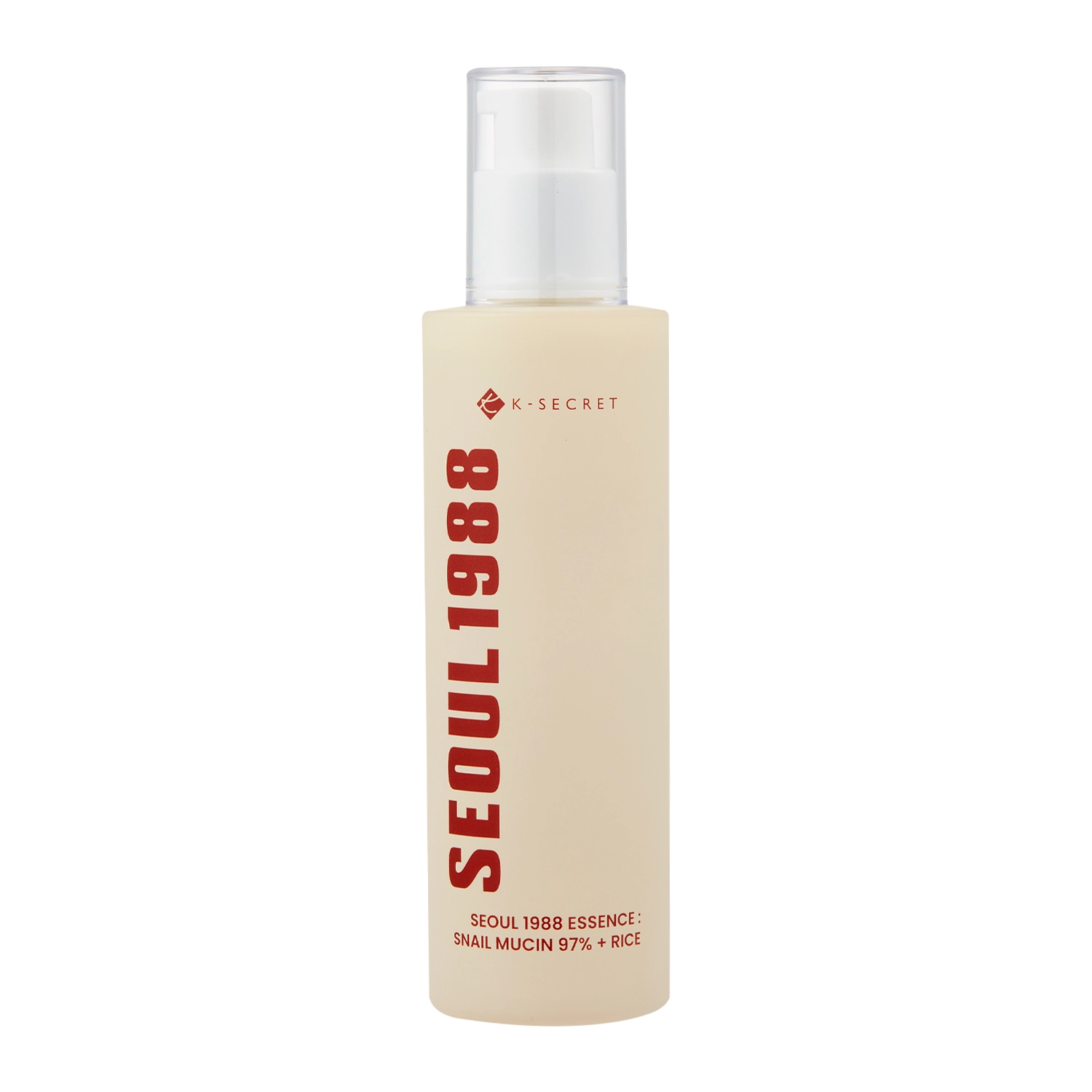 Esență facială hidratantă și calmantă, Essence Snail Mucin 97% + Rice, 100 ml, K-Secret SEOUL 1988