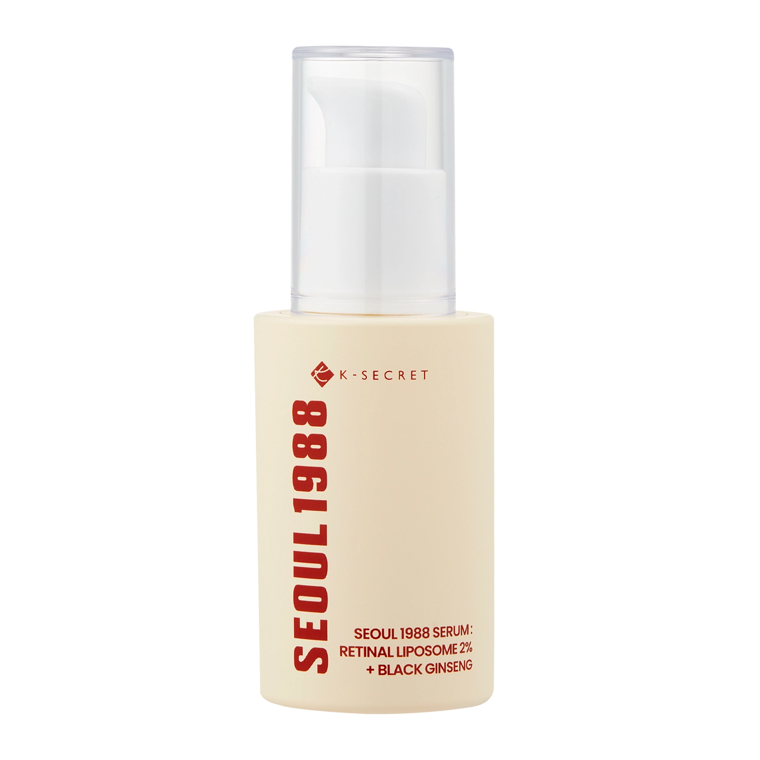 Ser facial anti-aging cu retinal lipozomal, Retinal Liposome 2% + Black Ginseng, 30 ml, KSECRET Seoul 1988
