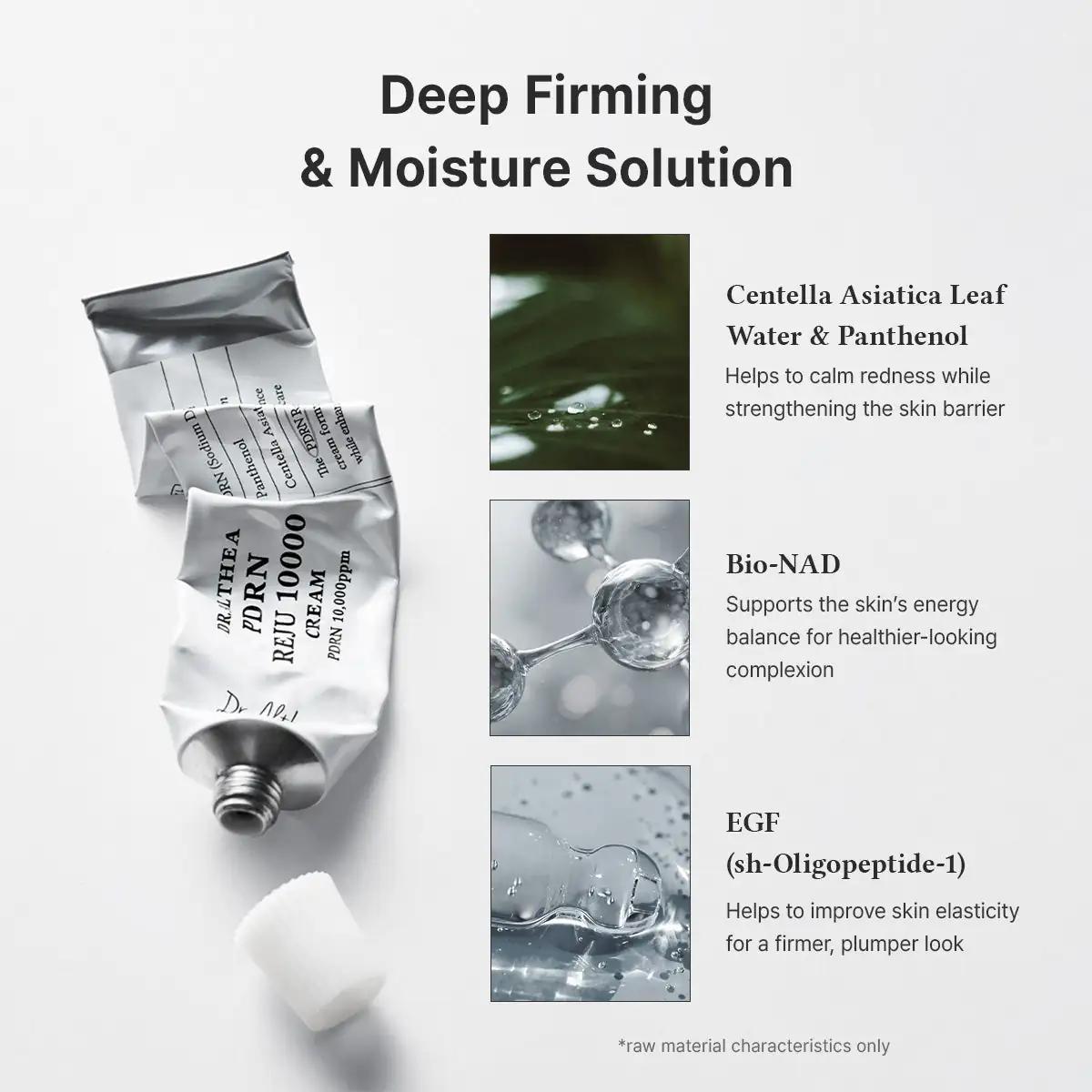 Cremă de față anti-aging și reparatoare cu PDRN, exosomi si NAD, PDRN Reju 10000 Cream, 20 g, Dr. Althea