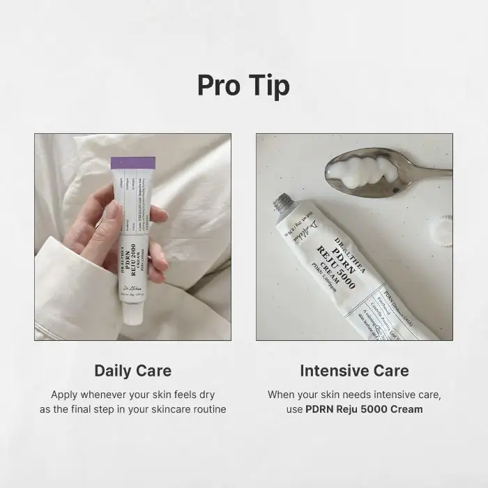 Cremă de față calmantă și reparatoare cu PDRN și peptide, PDRN Reju 2000 Cream, 20ml, Dr. Althea