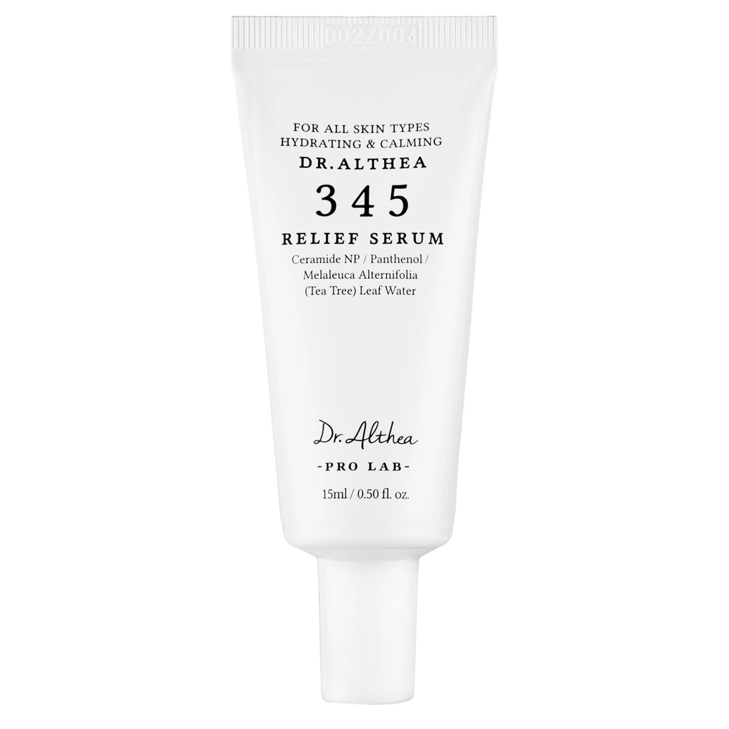 Ser de față reparator cu niacinamidă și pantenol, 345 Relief Serum, 15ml, Dr. Althea