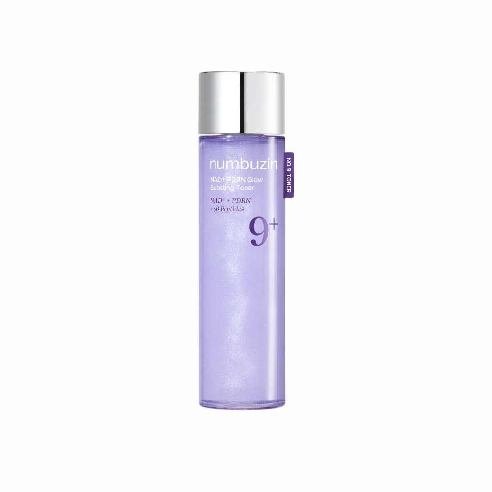 Toner de față pentru hidratare, luminozitate și fermitate cu nad+, pdrn și peptide, No.9 NAD+ PDRN Glow Boosting Toner, 150ml, Numbuzin