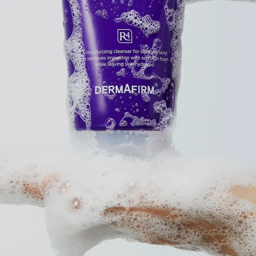 Gel de curățare hidratant și reparator, Hydra Repair Cleanser R4 Perilla Purple, 120g, Dermafirm