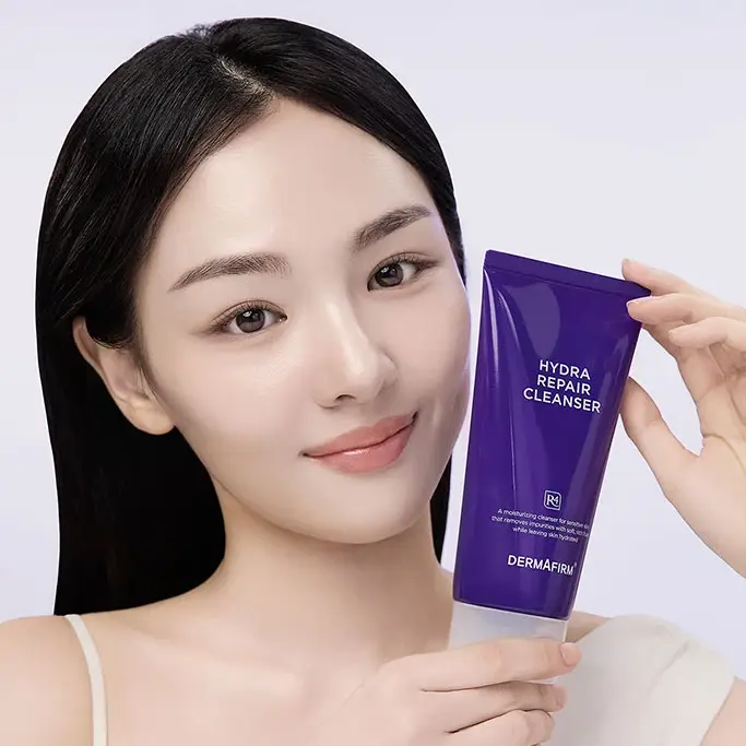 Gel de curățare hidratant și reparator, Hydra Repair Cleanser R4 Perilla Purple, 120g, Dermafirm
